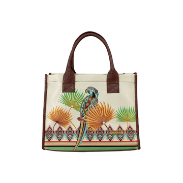 Cotorro Celestial - Leonor - Bolsa Mediana Para Mujer