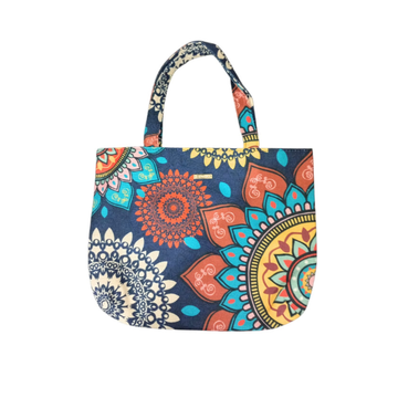 Mandala Flores - Mini Morral Para Mujer