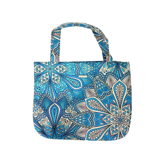 Garigol Floral Marino - Mini Morral Para Mujer