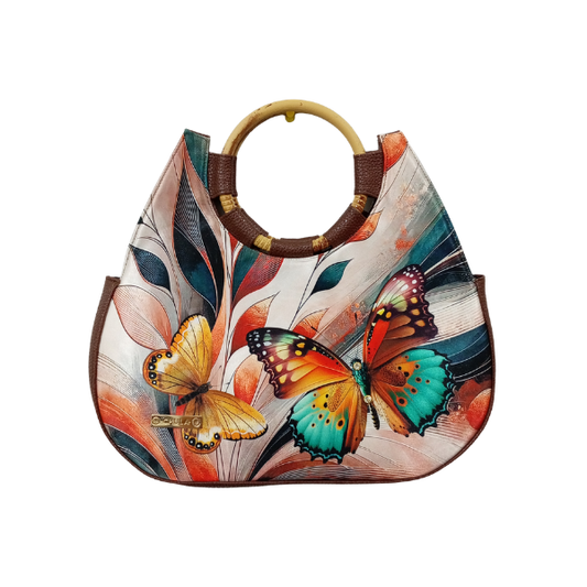Monarca Naranja - Natalia - Bolsa Mediana Para Mujer