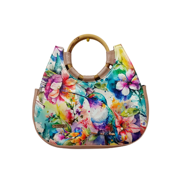 Colibri Floral - Natalia - Bolsa Mediana Para Mujer