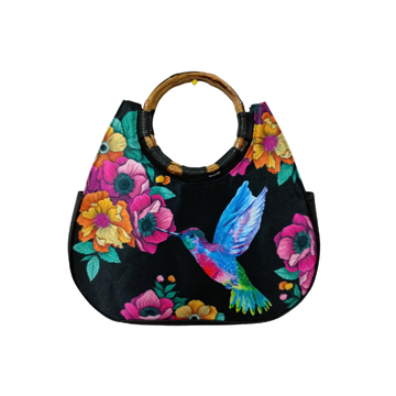 Colibri Pensamiento - Natalia - Bolsa Mediana Para Mujer