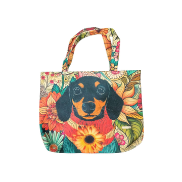 Perrito Otoñal - Mini Morral Para Mujer