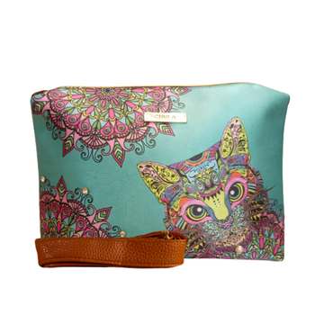 Mandala Gato - Suzy Bolsa Chica Para Mujer