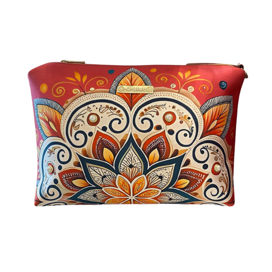 Flor Fucsia - Suzy Bolsa Chica Para Mujer