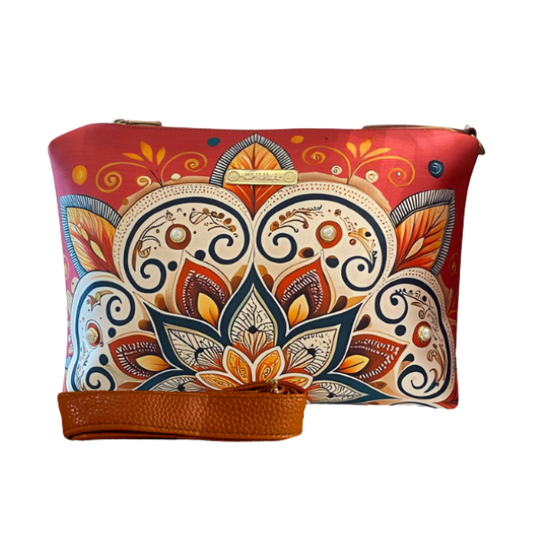 Flor Fucsia - Suzy Bolsa Chica Para Mujer