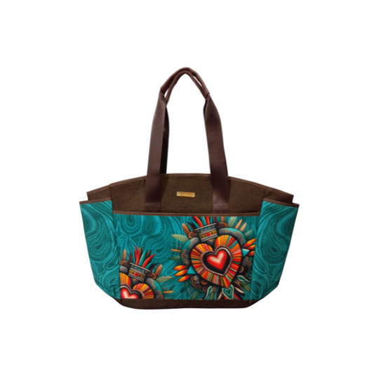 Corazón Azteca Aqua - Tamara Bolso Para Mujer