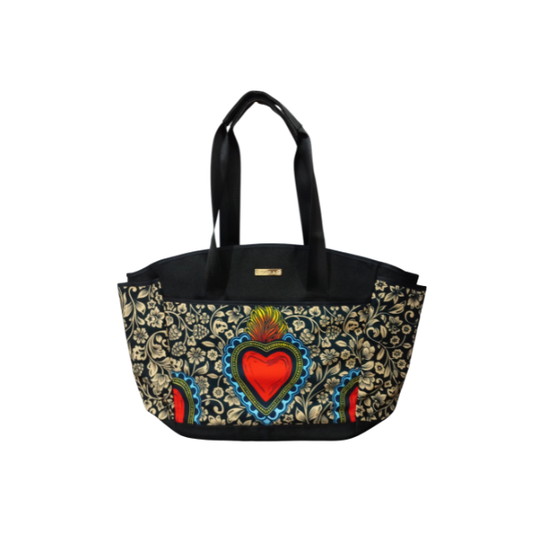 Corazón Floral - Tamara Bolso Para Mujer