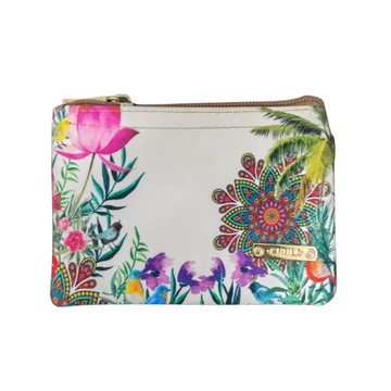Flor Verano - Tarjetero Para Mujer