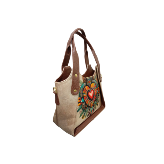 Corazón Azteca - Valentina Bolso Para Mujer