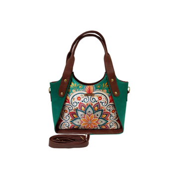 Flor Aqua - Valentina Bolso Para Mujer