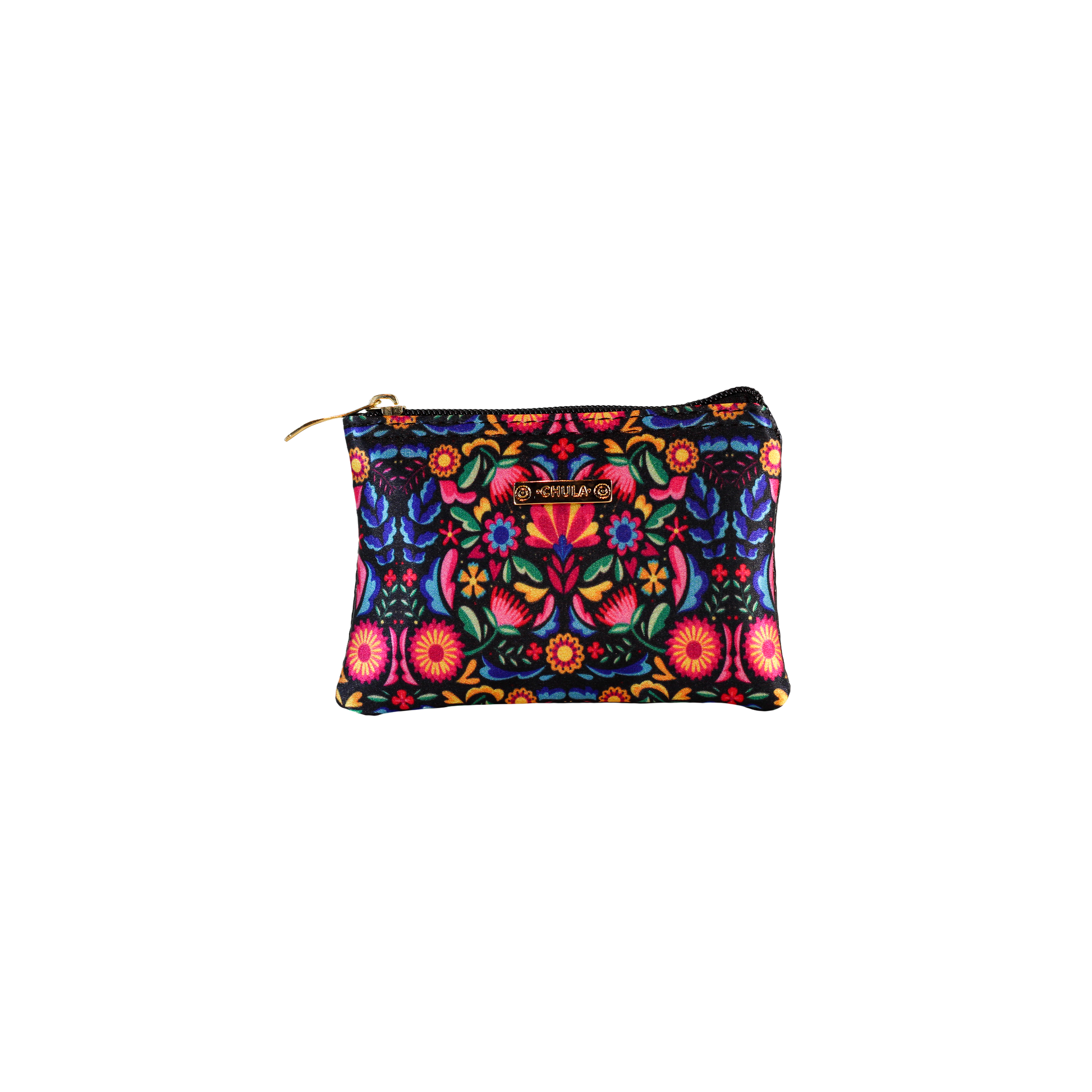Flores Étnicas - Tarjetero Chula Moda Latina