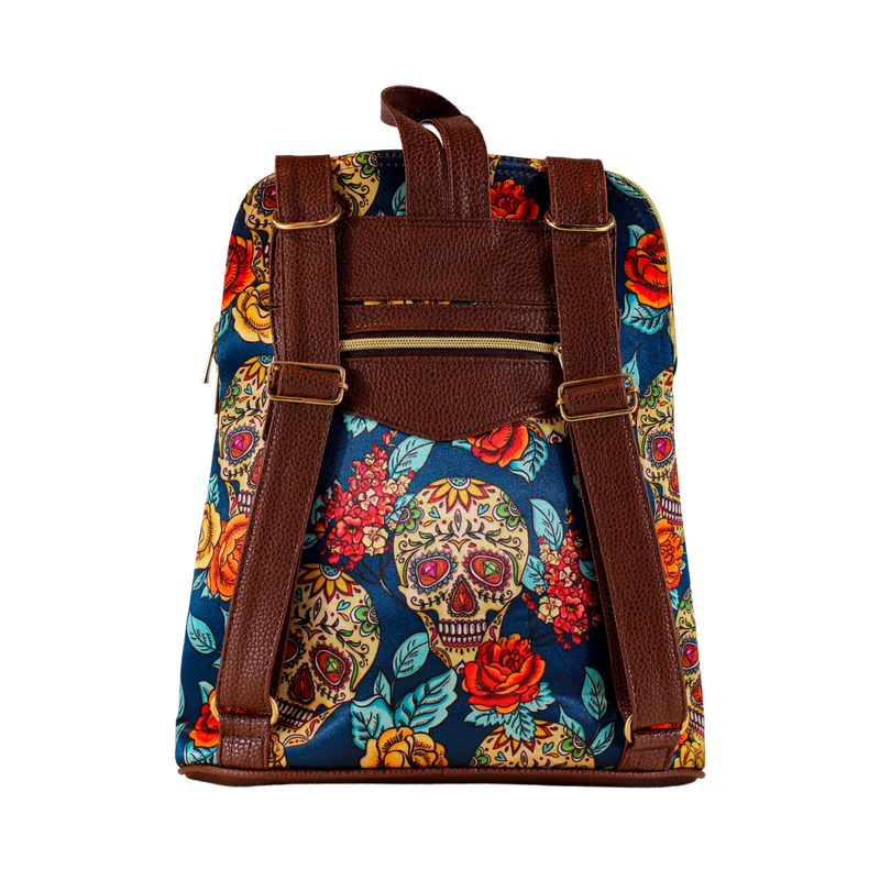 Skull Fiesta - Backpack Chula Moda Latina