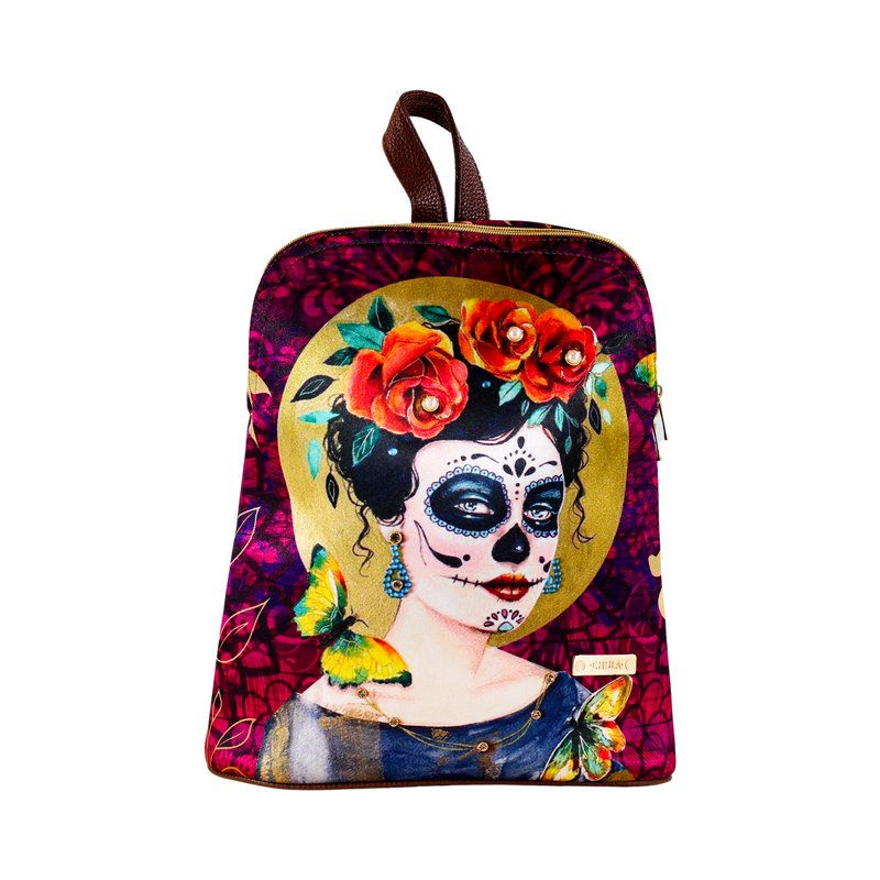 Frida Catrina - Backpack Chula Moda Latina