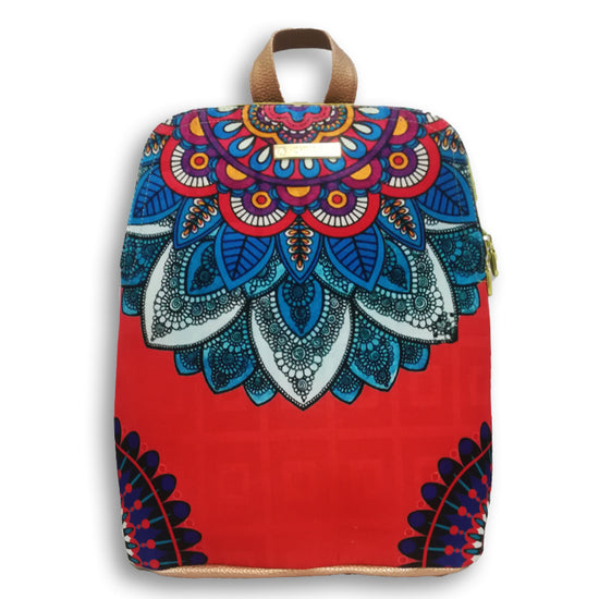 Mandala Rojo - BackPack Chula Moda Latina