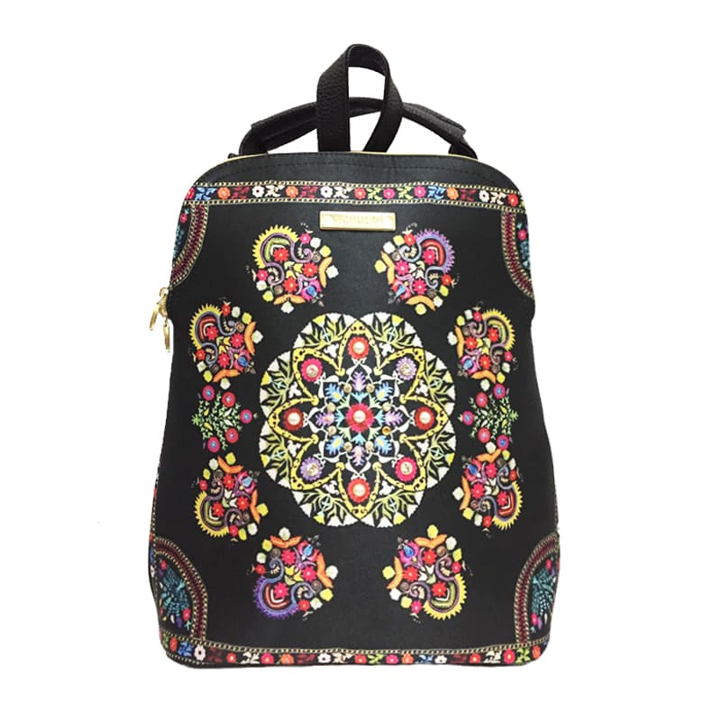 Mandala Color Red - Backpack Chula Moda Latina
