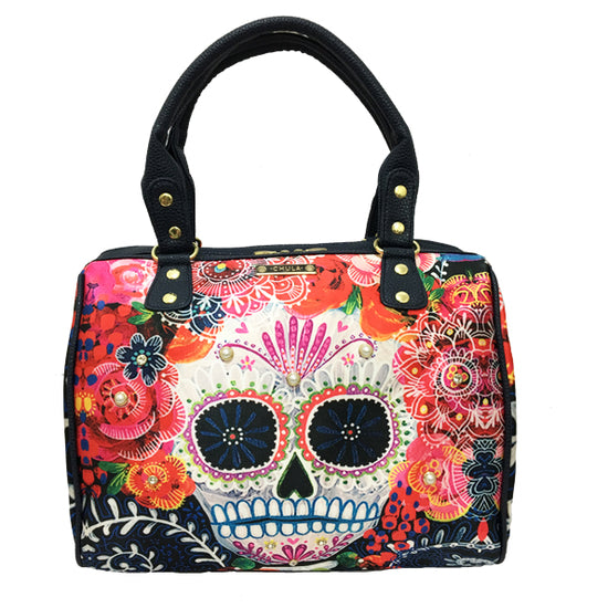 Skull Rojo - Celia Chula Moda Latina