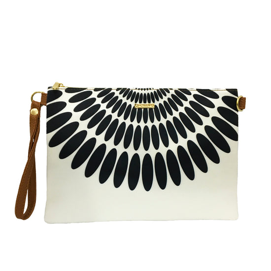 Petalo Negro - Clutch Chula Moda Latina