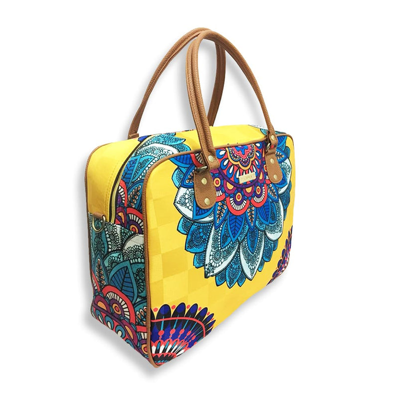 Mandala Amarillo - Travel Bag Chula Moda Latina
