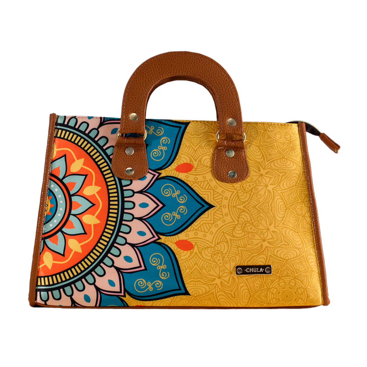 Golden Mandala - Canasta Chula Moda Latina