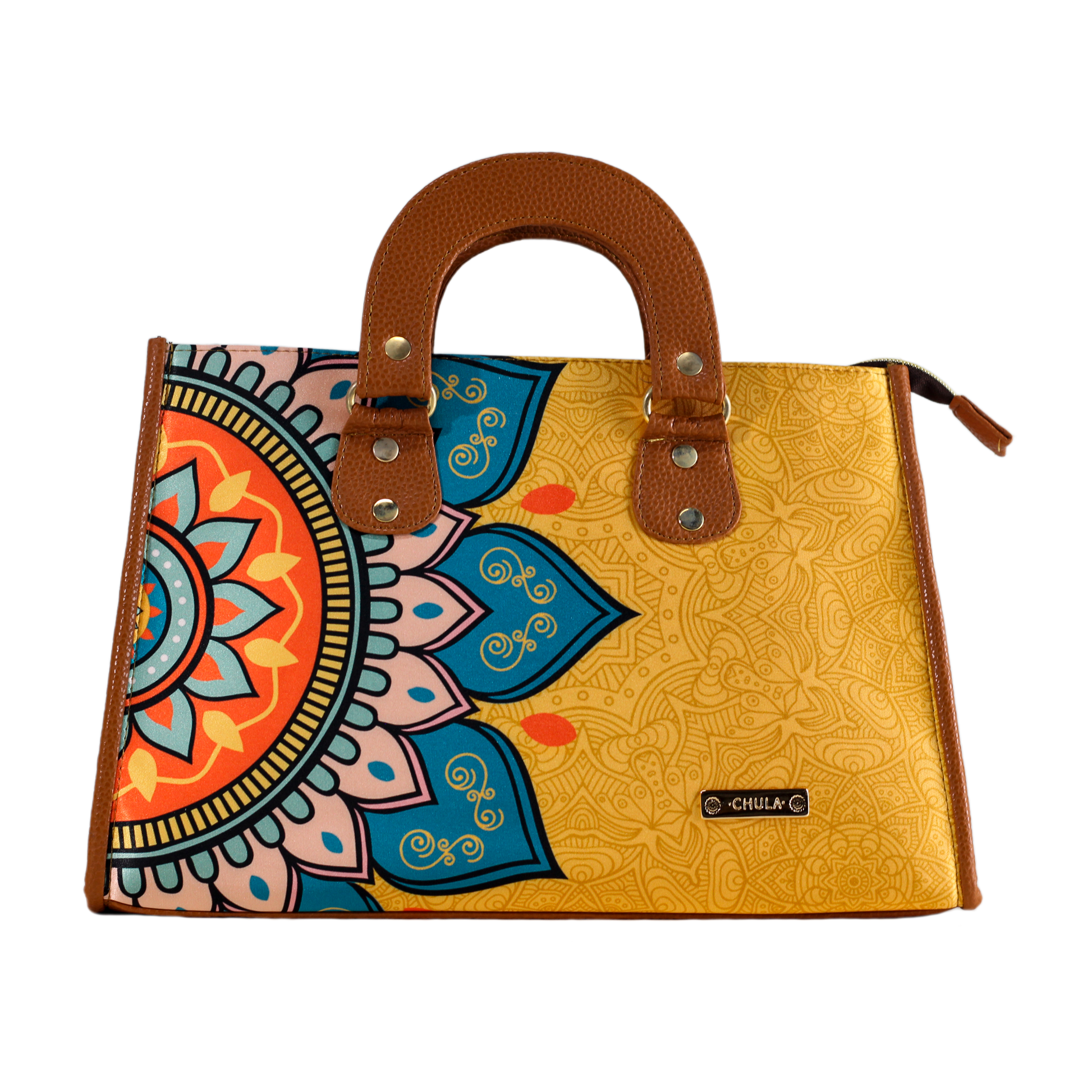 Golden Mandala - Canasta Chula Moda Latina
