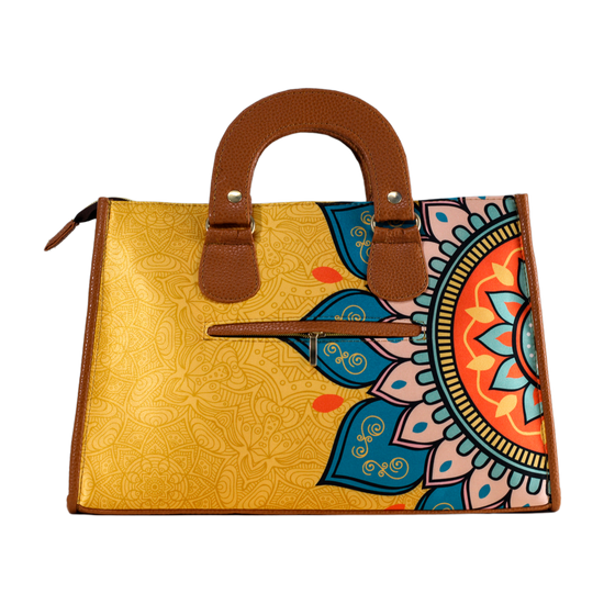 Golden Mandala - Canasta Chula Moda Latina