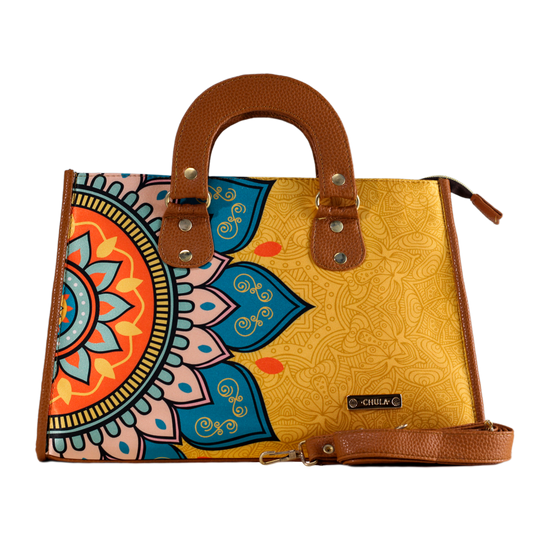Golden Mandala - Canasta Chula Moda Latina