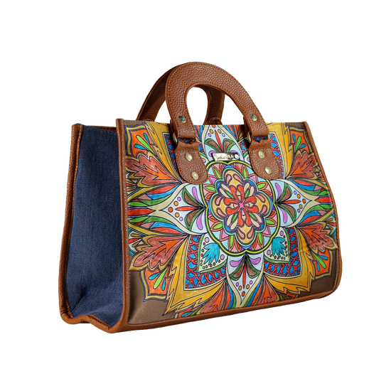 Mandala Namasté - Canasta Chula Moda Latina