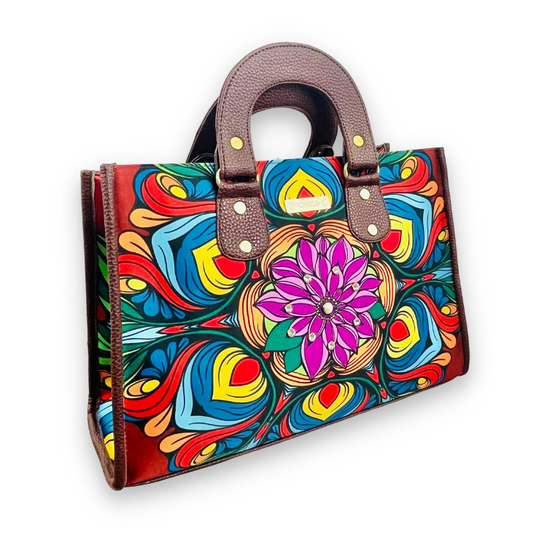 Multicolor - Canasta Chula Moda Latina