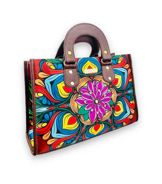 Multicolor - Canasta Chula Moda Latina