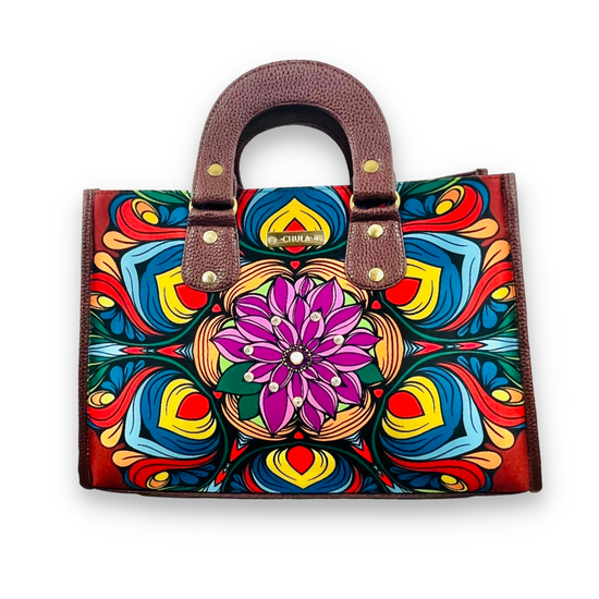 Multicolor - Canasta Chula Moda Latina