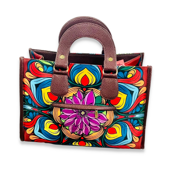 Multicolor - Canasta Chula Moda Latina