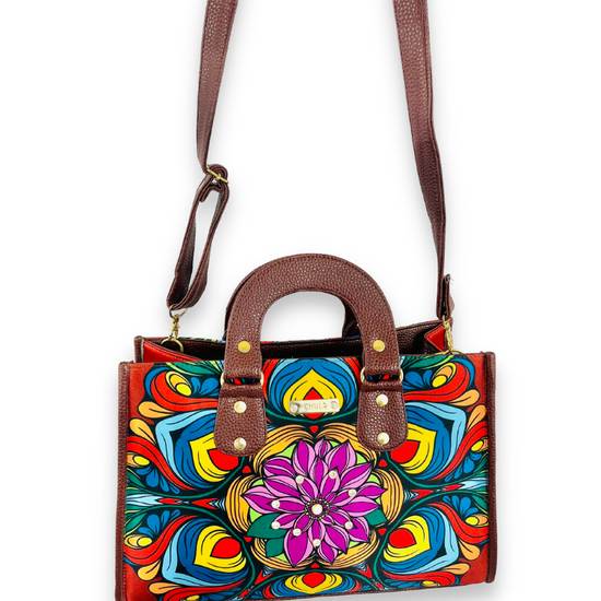 Multicolor - Canasta Chula Moda Latina