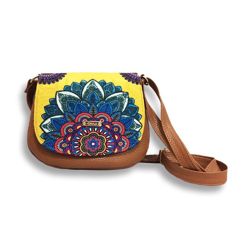 Mandala Amarillo - Iris Chula Moda Latina