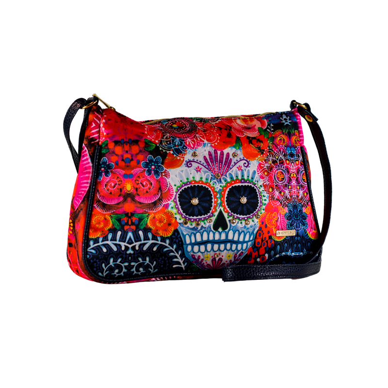 Skull Rojo - Iliana Chula Moda Latina