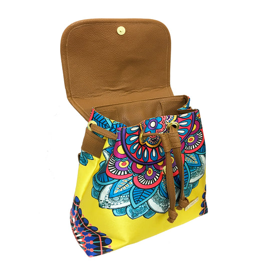 Mandala Amarillo - BackPack Celine Chula Moda Latina