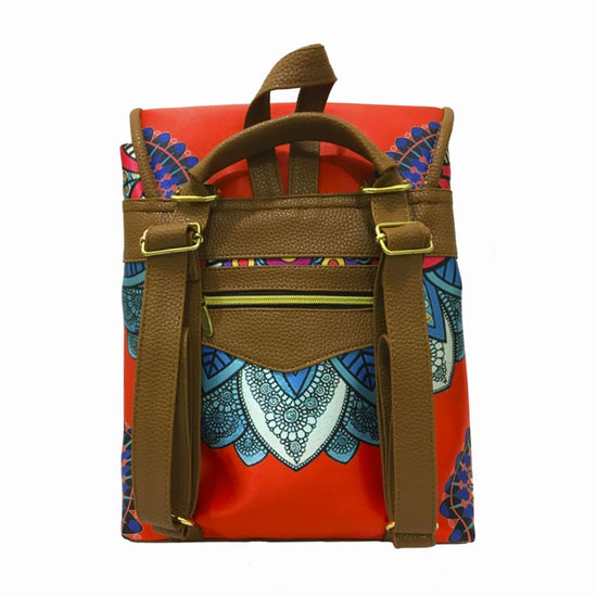 Mandala Rojo - BackPack Celine Chula Moda Latina
