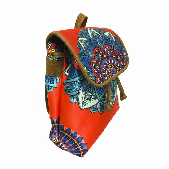 Mandala Rojo - BackPack Celine Chula Moda Latina