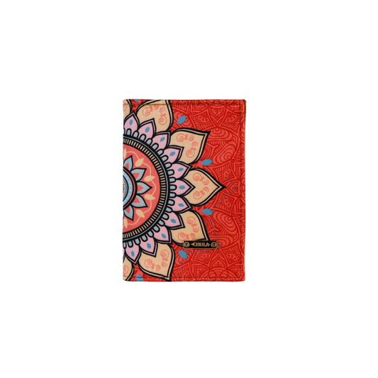 Mandala Naranja- Porta Parsaporte Chula Moda Latina