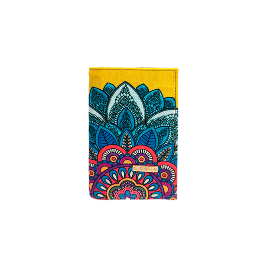 Mandala Amarillo - Porta Parsaporte Chula Moda Latina