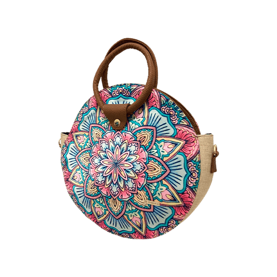 Mandala Rosa - Anabel Chula Moda Latina