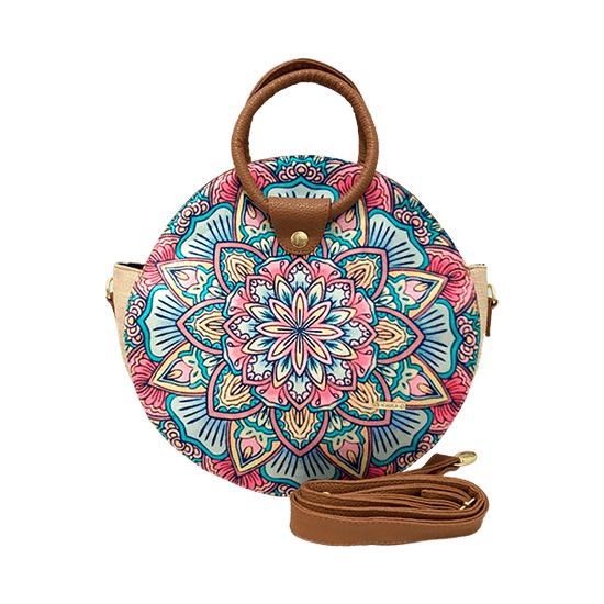 Mandala Rosa - Anabel Chula Moda Latina