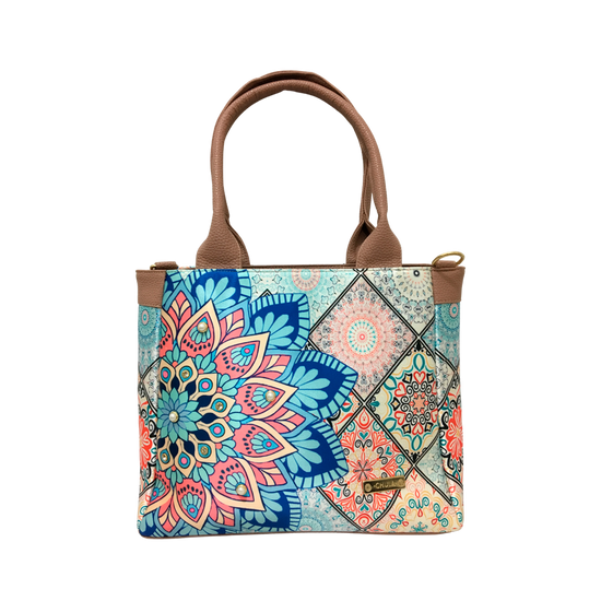 Mandala Turquesa - Angie Chula Moda Latina