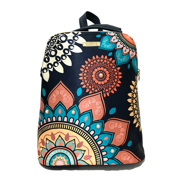 Flores Mandala - Backpack Chula Moda Latina