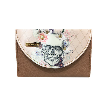 Skul floreado - Porta Celular - Brenda Chula Moda Latina