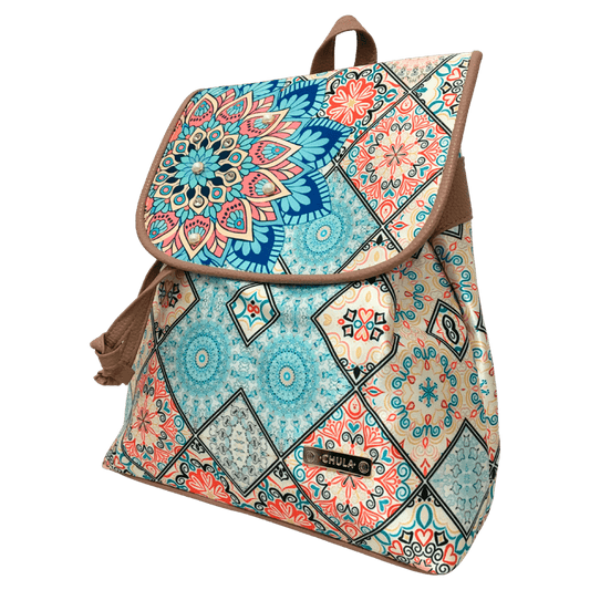 Mandala Turquesa - BackPack Celine Chula Moda Latina