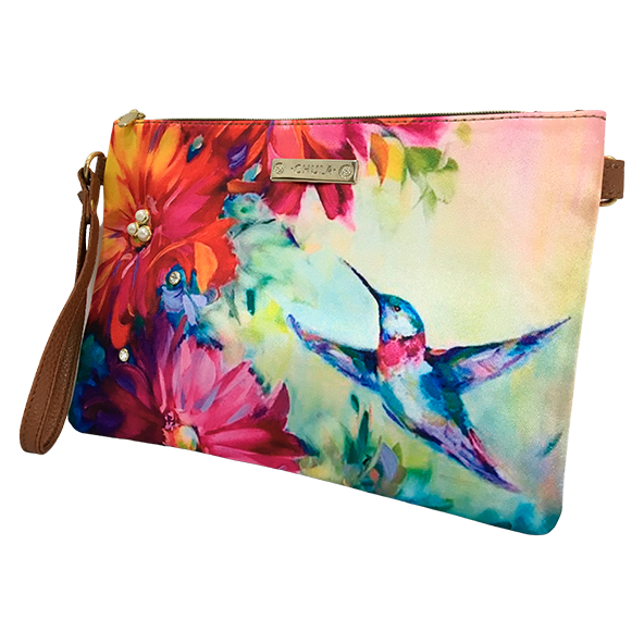 Flor Colibrí - Clutch Chula Moda Latina