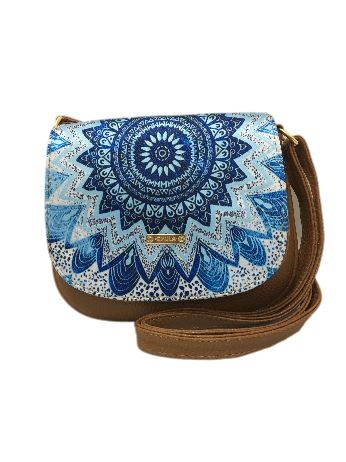Mandala Azul - Iris Chula Moda Latina