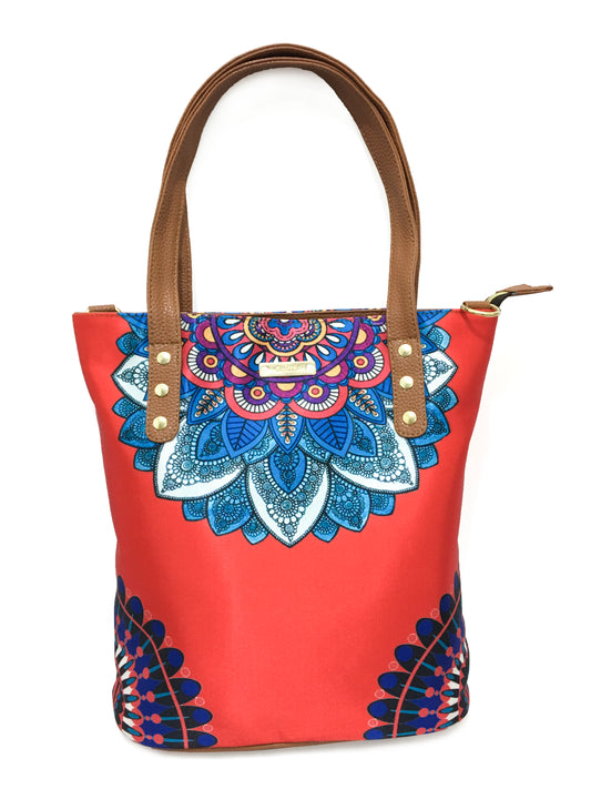 Mandala Rojo - Karen Chula Moda Latina