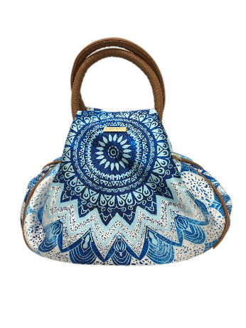 Mandala Azul - Monique Chula Moda Latina